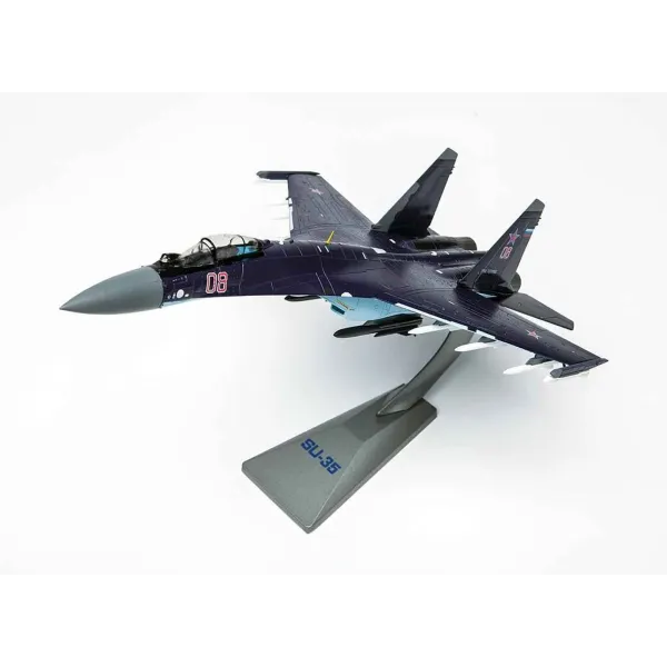 SU-35 Russian Air Force Purple Scheme Diecast - 1/72