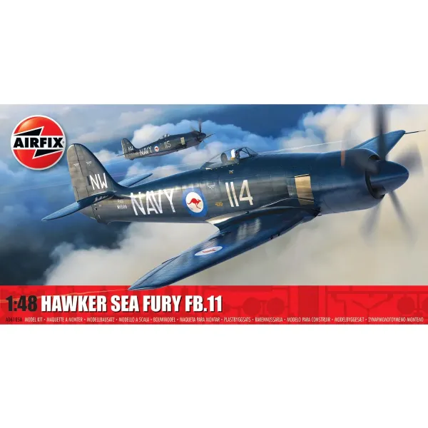 Airfix Hawker Sea Fury FB.11 1:48 Plastic Kit