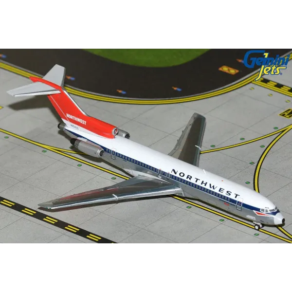 Gemini Jets Northwest Orient Airlines Boeing 727-200 Diecast - N254US - 1/400