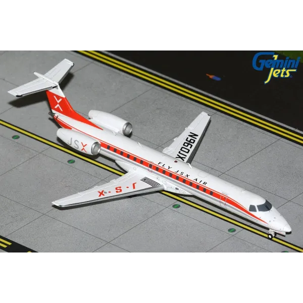 Gemini Jets JSX Embraer 145R 'Fly JSX Air' Retro Livery Diecast - N960JX - 1/200