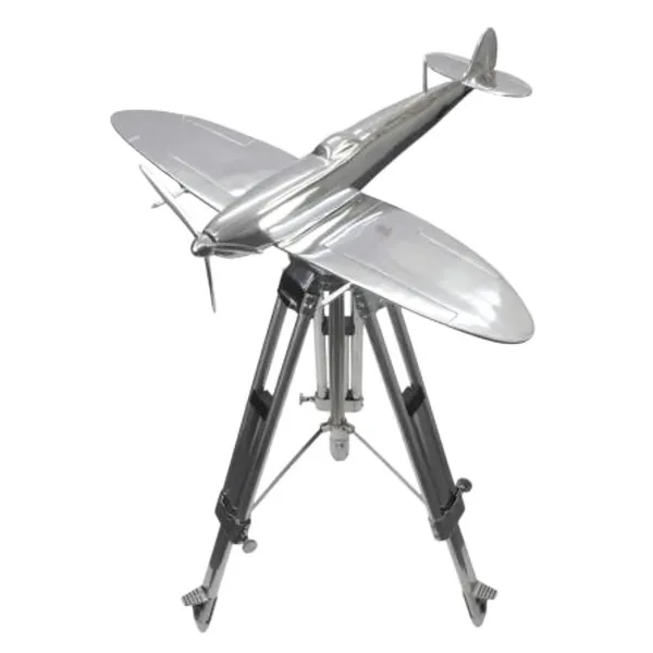Spitfire Aircraft Model on Tripod