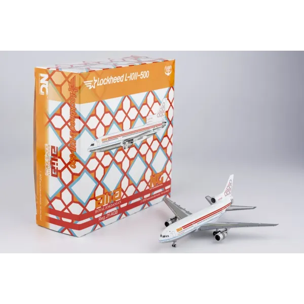 Alia - Royal Jordanian Airline Lockheed L-1011-500 Diecast - JY-AGC - 1/400