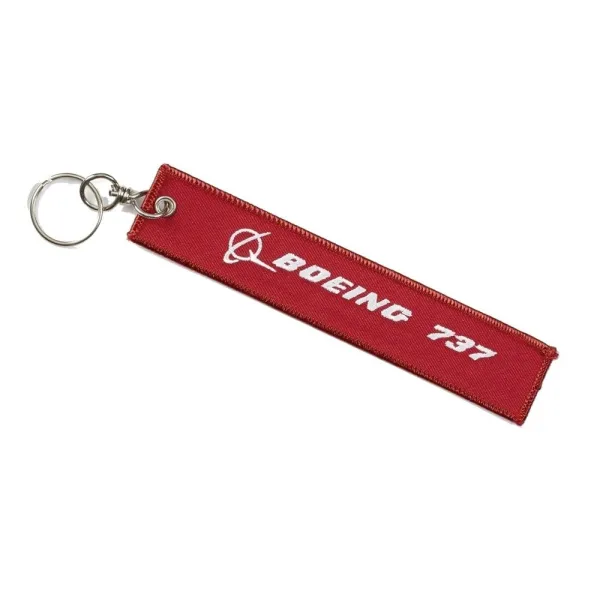 Boeing 737 RBF Official Embroidered Keyring