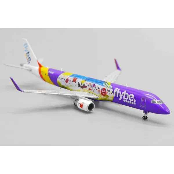 Flybe Embraer 190-200LR Kids And Teens Livery - G-FBEM - Diecast - 1/400