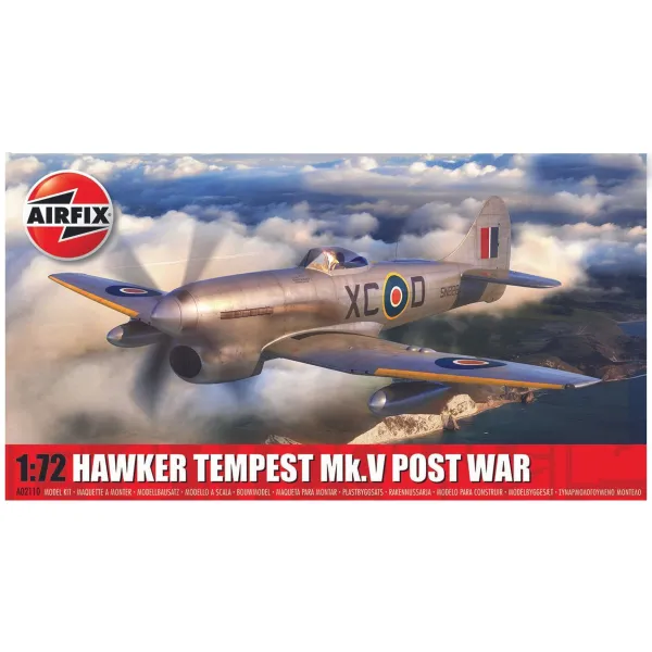 Airfix Hawker Tempest Mk.V Post War 1:72 Plastic Kit