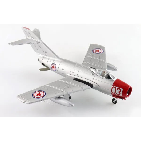 MiG-15bis Red 03, Chinese People’s Volunteers Air Force, North Korea, 1950s Diecast - 1/72