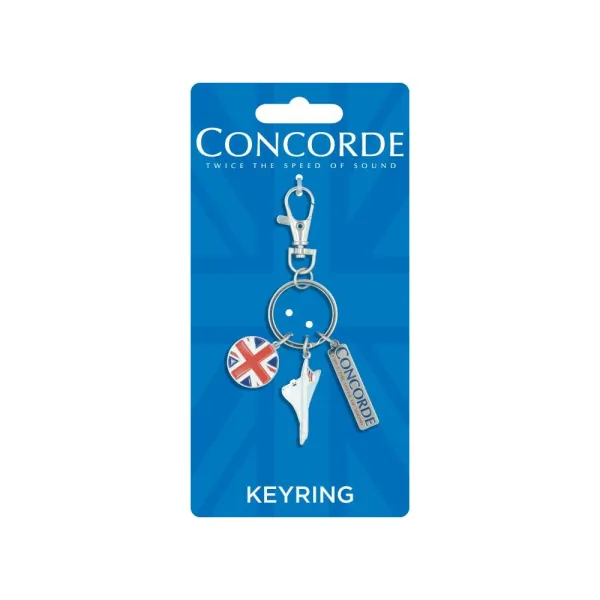 Concorde Trinket Keyring