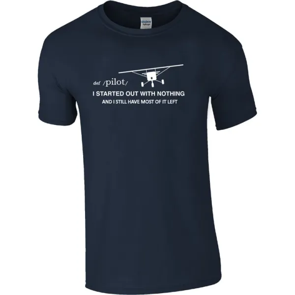 I Started Out With Nothing Tee- Last stock
