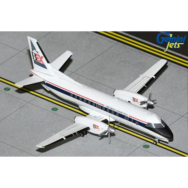Gemini Jets Business Express Airlines Saab 340A "Delta Livery" Diecast - N749BA - 1/200