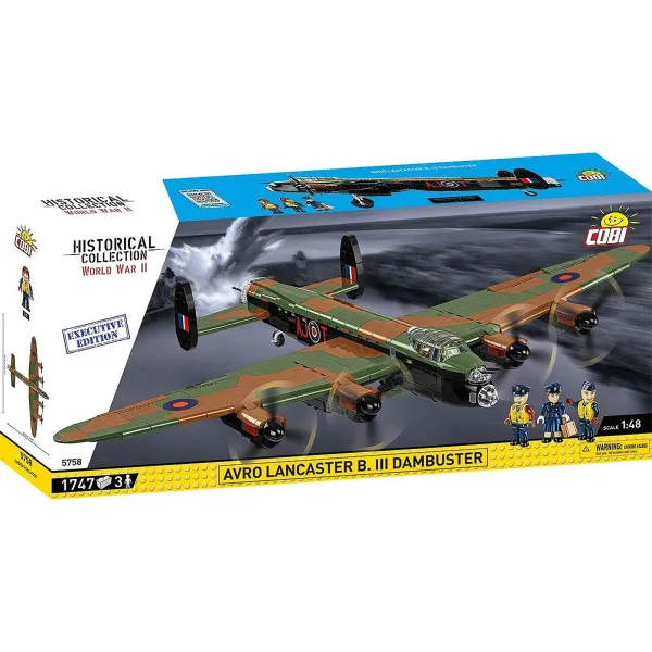 Avro Lancaster B. III Dambuster - Executive Edition Brick Model Kit