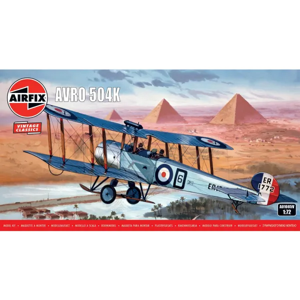 Avro 504K 1:72 Plastic Kit