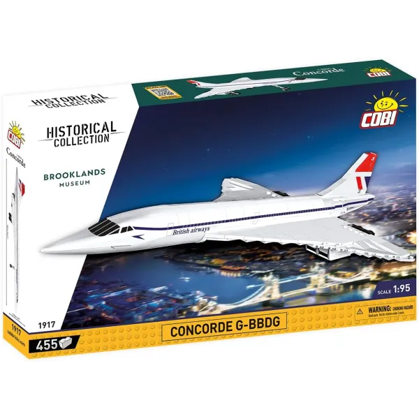 Concorde G-BBDG Brick Model Kit