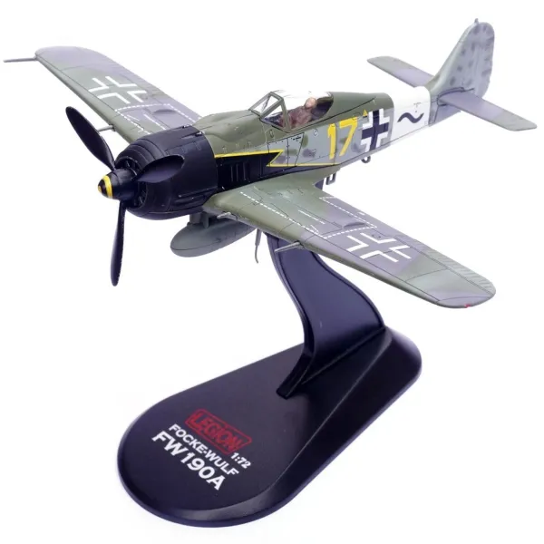 Focke-Wulf Fw 190A R2 Yellow 17 12.(Sturm) JG 3 Barth 1944 Diecast - 1/72