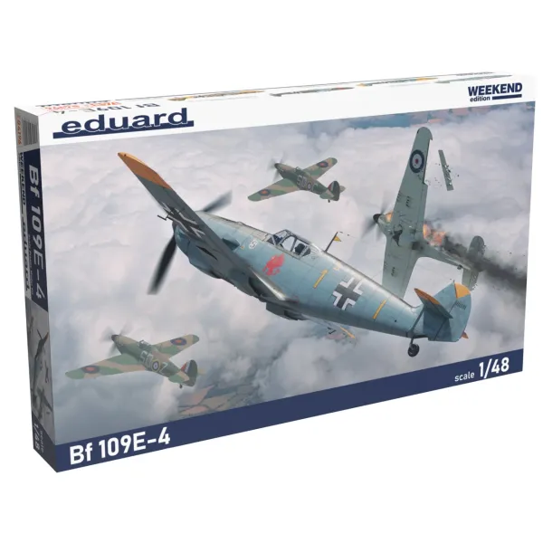Messerschmitt Bf-109E-4 Weekend Edition 1:48 Plastic Kit