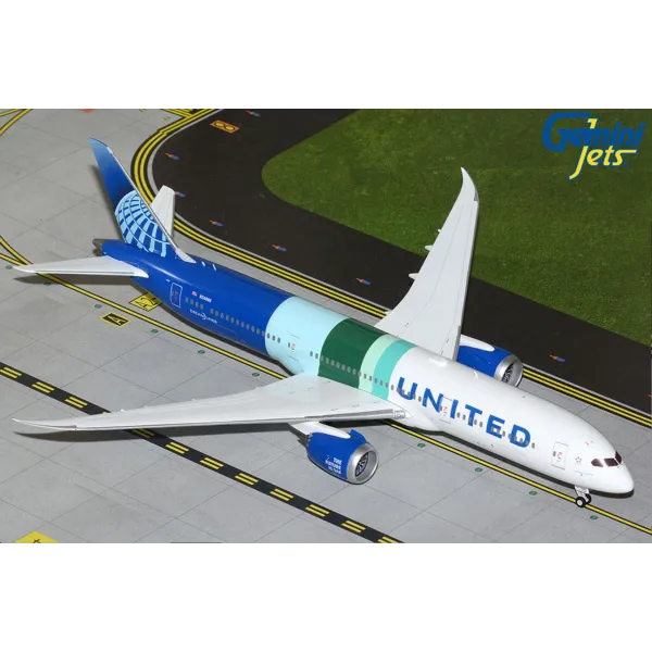 Gemini Jets United Airlines Boeing 787-9 'The Future Is SAF ' Livery Diecast - N24988 - 1/200