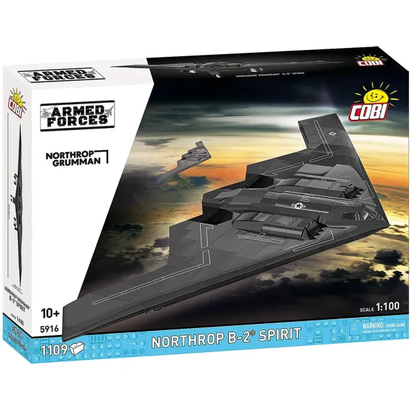 Northrop B-2 Spirit Brick Model Kit - Scale 1/100