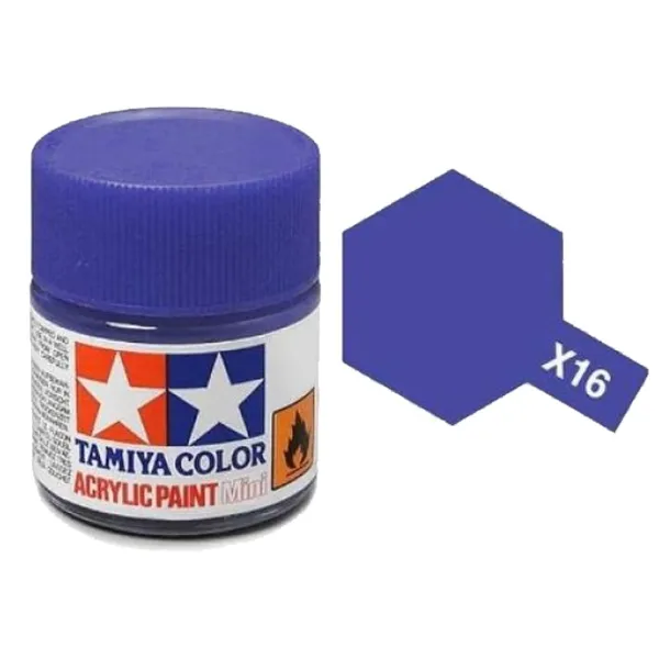 Tamiya X-16 Purple Gloss Acrylic Paint 10ml