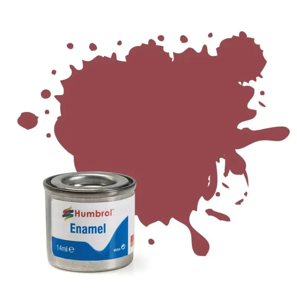 Humbrol No. 73 Wine Matt Enamel Paint 14ml
