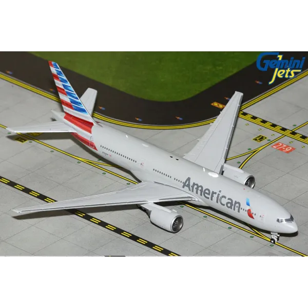 Gemini Jets American Airlines Boeing 777-200ER Diecast - N788AN- 1/400