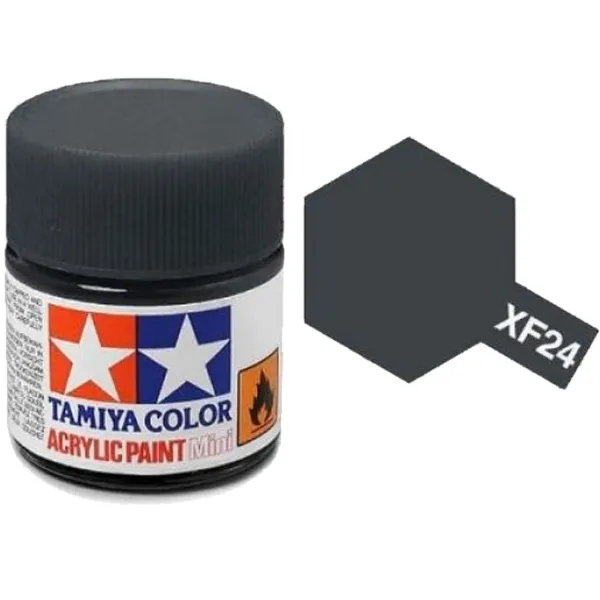 Tamiya XF-24 Dark Grey Matt Acrylic Paint 10ml