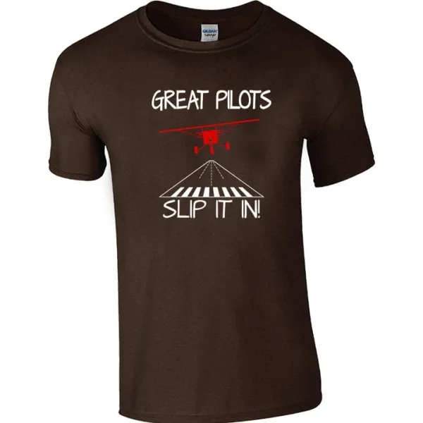 Pilots Slip It in T-Shirt- LAST SMALL STOCK