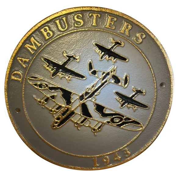 Dambusters 1943 Embossed Tin Plaque