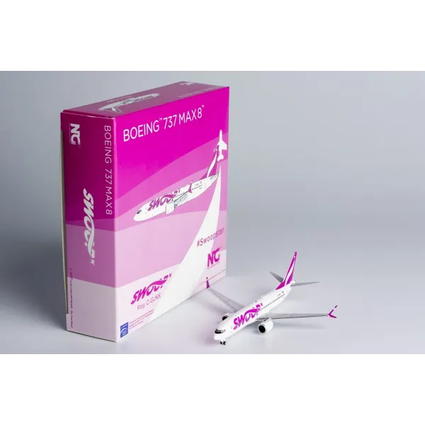 Swoop Airlines Boeing 737 MAX 8 Diecast - C-GJKK - 1/400