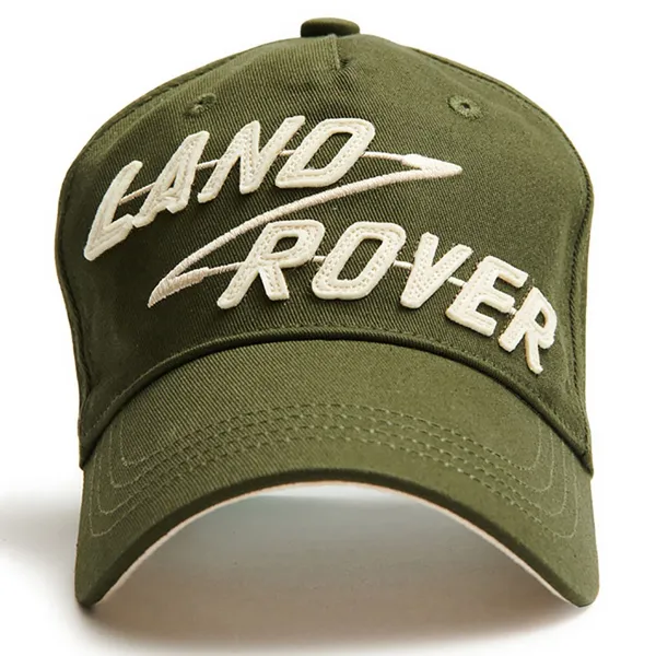 Red Canoe Landrover Applique Cap - Bronze Green