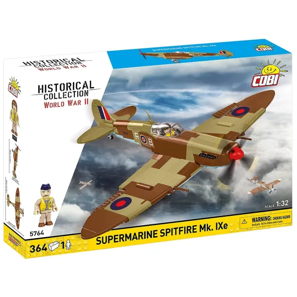 Supermarine Spitfire MK. IXE Brick Model Kit