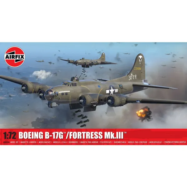 Airfix Boeing B-17G / Fortress Mk.III 1:72 Plastic Kit