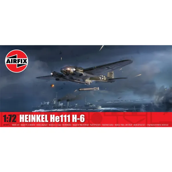 Airfix Heinkel He111 H-6 1:72 Plastic Kit