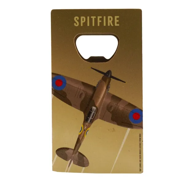 RAF Bottle Opener with Magnet - Single Spitfire