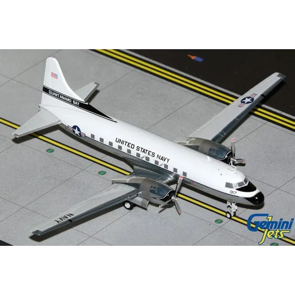 Gemini Jets US Navy C-131F Samaritan Guantanamo Bay Diecast - 141017 - 1/200