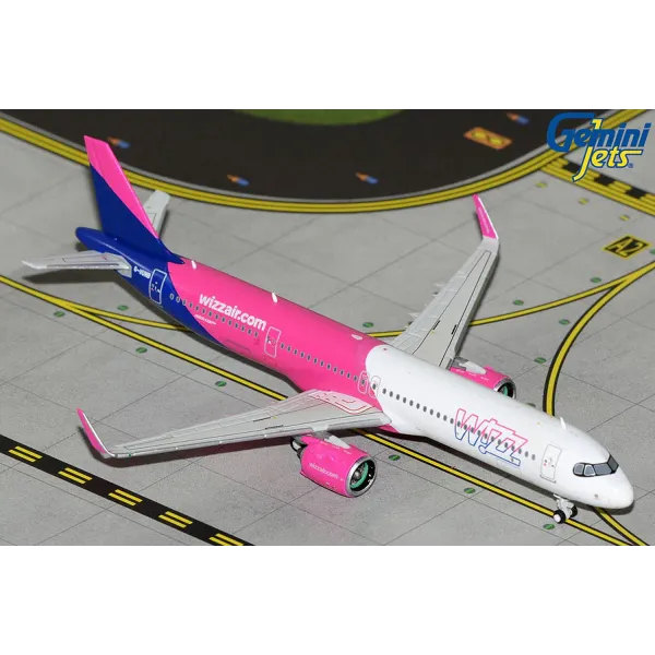 Gemini Jets Wizz Air UK Airbus A321 Neo Diecast - G-WUNB - 1/400