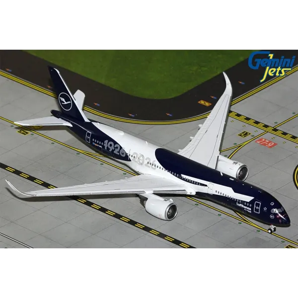 Gemini Jets Lufthansa Airbus A350-900 Diecast '100 Livery' - D-AIXL - 1/400