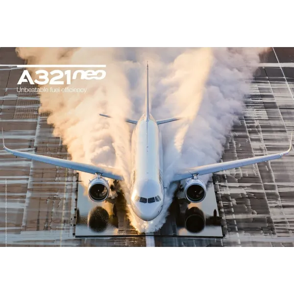 Airbus A321Neo Poster - Front View