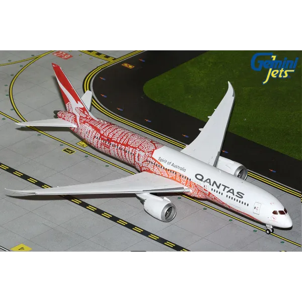 Gemini Jets Qantas Airways Boeing 787-9 "Yam Dreaming Livery" Diecast - VH-ZND - 1/200