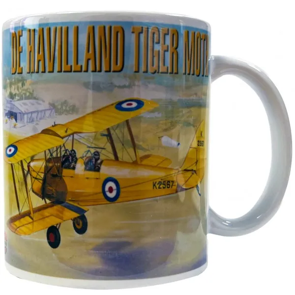 Tiger Moth Boxed Mug