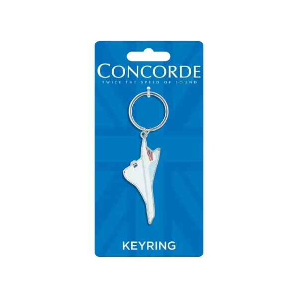 Concorde 3D Enamel Keyring