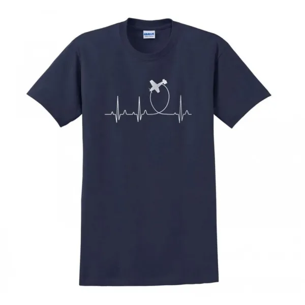 Aviation Heartbeat  T-Shirt