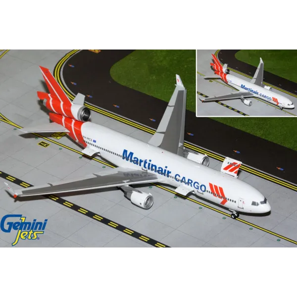 Gemini Jets Martinair Cargo MD-11CF Interactive Diecast - PH-MCS - 1/200