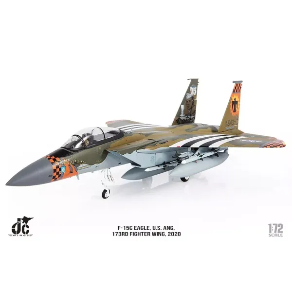 F-15C Eagle US ANG 173rd Fighter Wing 2020 Diecast - 1/72