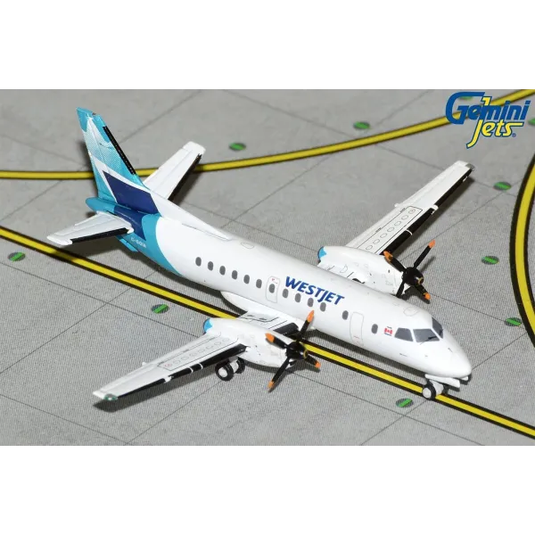 Gemini Jets WestJet Link Saab 340B Diecast - C-GOIA - 1/400