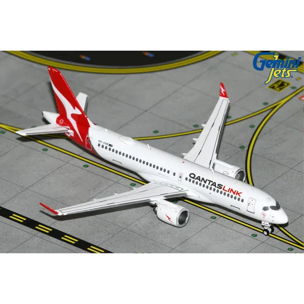 Gemini Jets QantasLink Airbus A220-300 Diecast - VH-X4B - 1/400