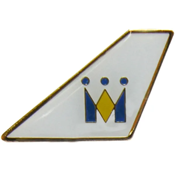 Monarch Airlines Tail Pin Badge