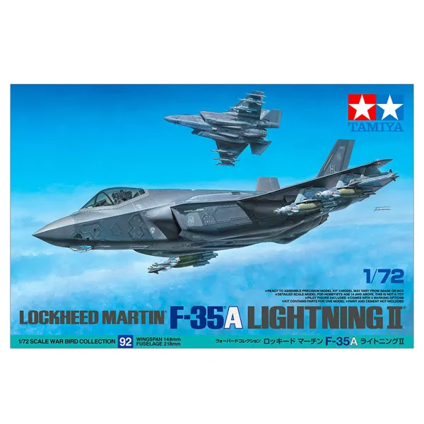 Tamiya F-35A Lightning II 1:72 Plastic Kit