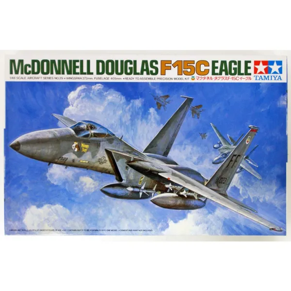 Tamiya F-15C Eagle 1:48 Plastic Kit