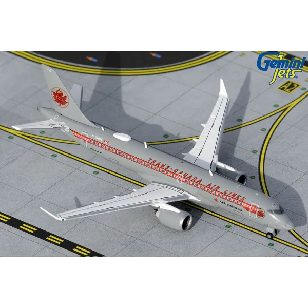 Gemini Jets Air Canada Airbus A220-300 Trans Canada Retro Livery Diecast - C-GNBN - 1/400