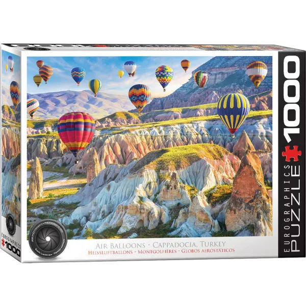 EuroGraphics Hot Air Ballons over Cappadocia (1000 pieces)