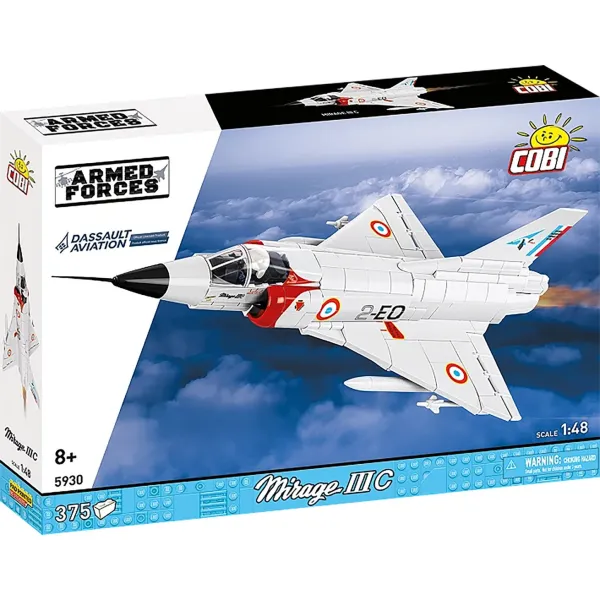 Mirage IIIC Brick Model Kit